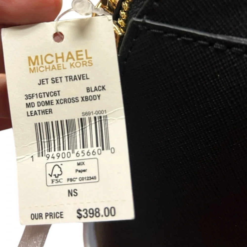 Michael Kors Black Crossbody, NWT